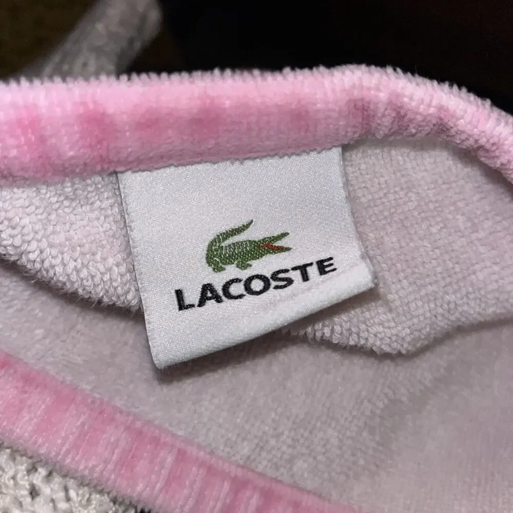 Lacoste 100% Cotton Extra Large Beach Towel, 36